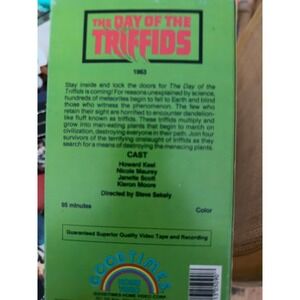 The Day of the Triffids VHS 1963 Howard Keel Goodtimes Home Video Sci-Fi Movie